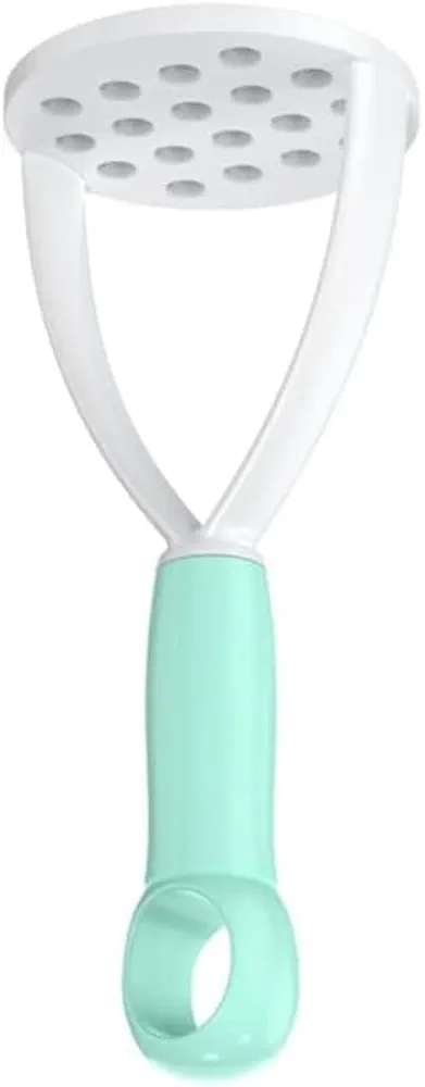 Manual Silicone Potato Masher,Mini Potato Masher Fruit and Vegetable Tools for Non-Stick Cookware Potato Mashers and Ricers, Silicone Potato Masher
