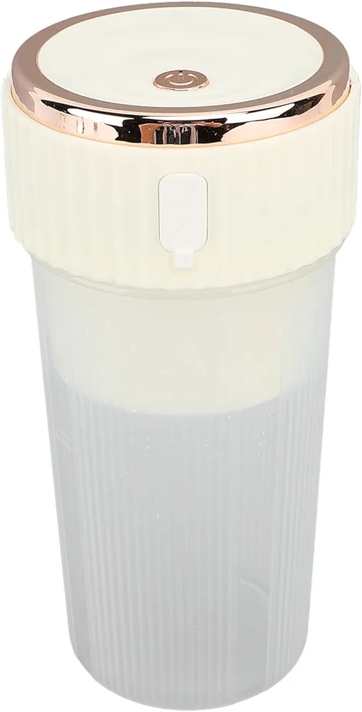 Portable Blender, 300ml 1500mAh Rechargeable Electric USB Juicer Blender Blender Cordless 22000rpm Smoothie Mini Blender Cup with 3D Blades for Shakes Juices