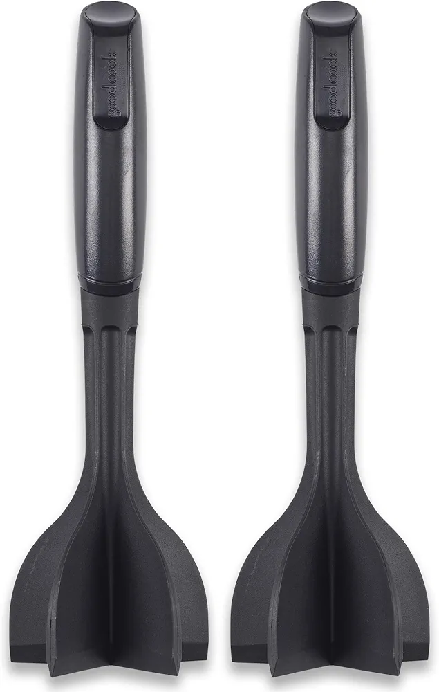 GoodCook Hamburger Meat Chopper, 2 Pack, black