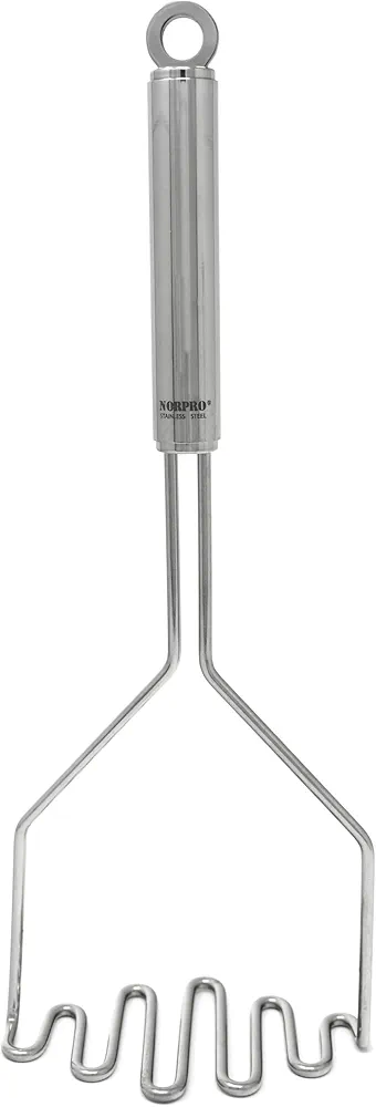 Norpro, Stainless Steel Krona Potato Masher, 1 EA