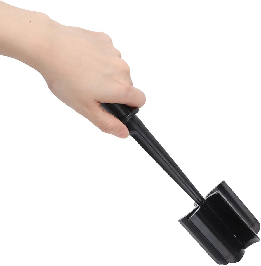 Meat Chopper, Hamburger Chopper Potato Masher Mixer Heat Resistant Meat Masher Ground Beef Smasher Salad Mixer for Hamburger Meat Steak Pentagonal