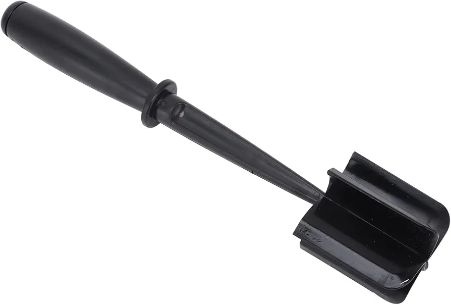 Meat Chopper Masher, Hamburger Chopper Ground Beef Smasher Heat Resistant Masher Non Stick Mix Chopper for Hamburger Meat, Ground Beef, Ground Turkey