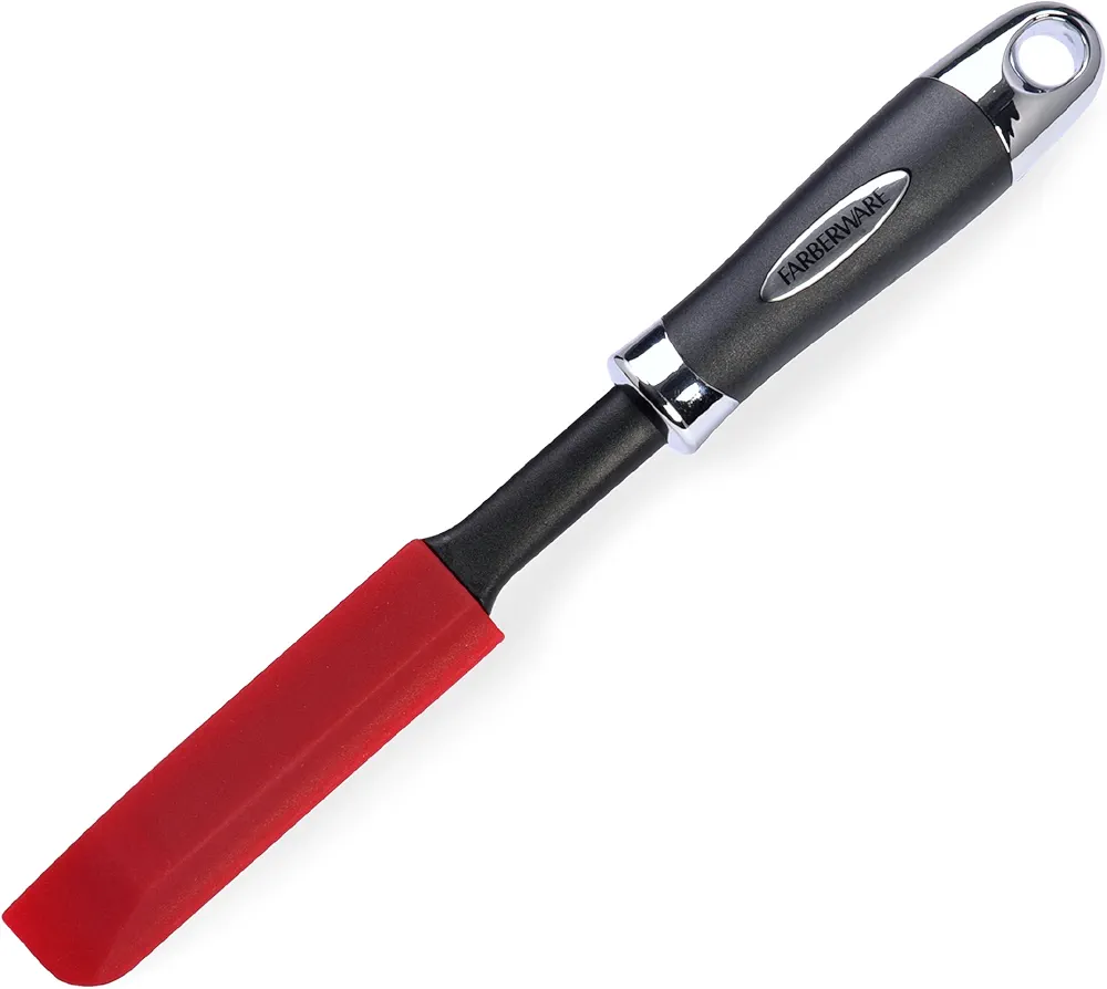 Farberware Jar Scraper Spatula (Red)