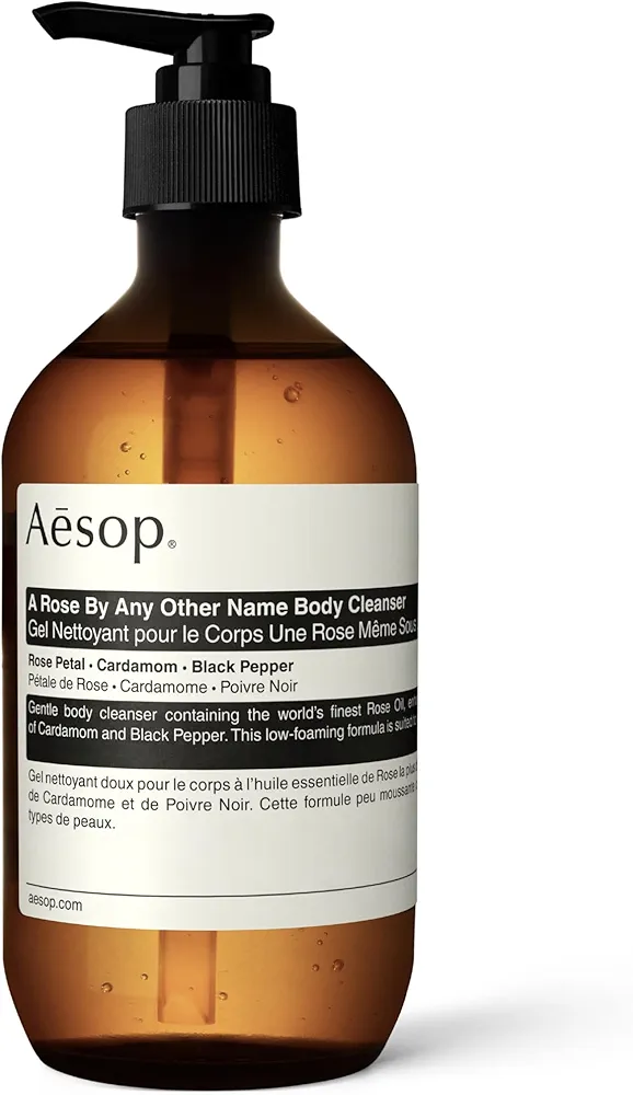 Aesop A Rose by Any Other Name Body Cleanser | Invigorating Exfoliant For Smooth, Hydrated Skin | Paraben, Cruelty-free & Vegan | 16.9 oz
